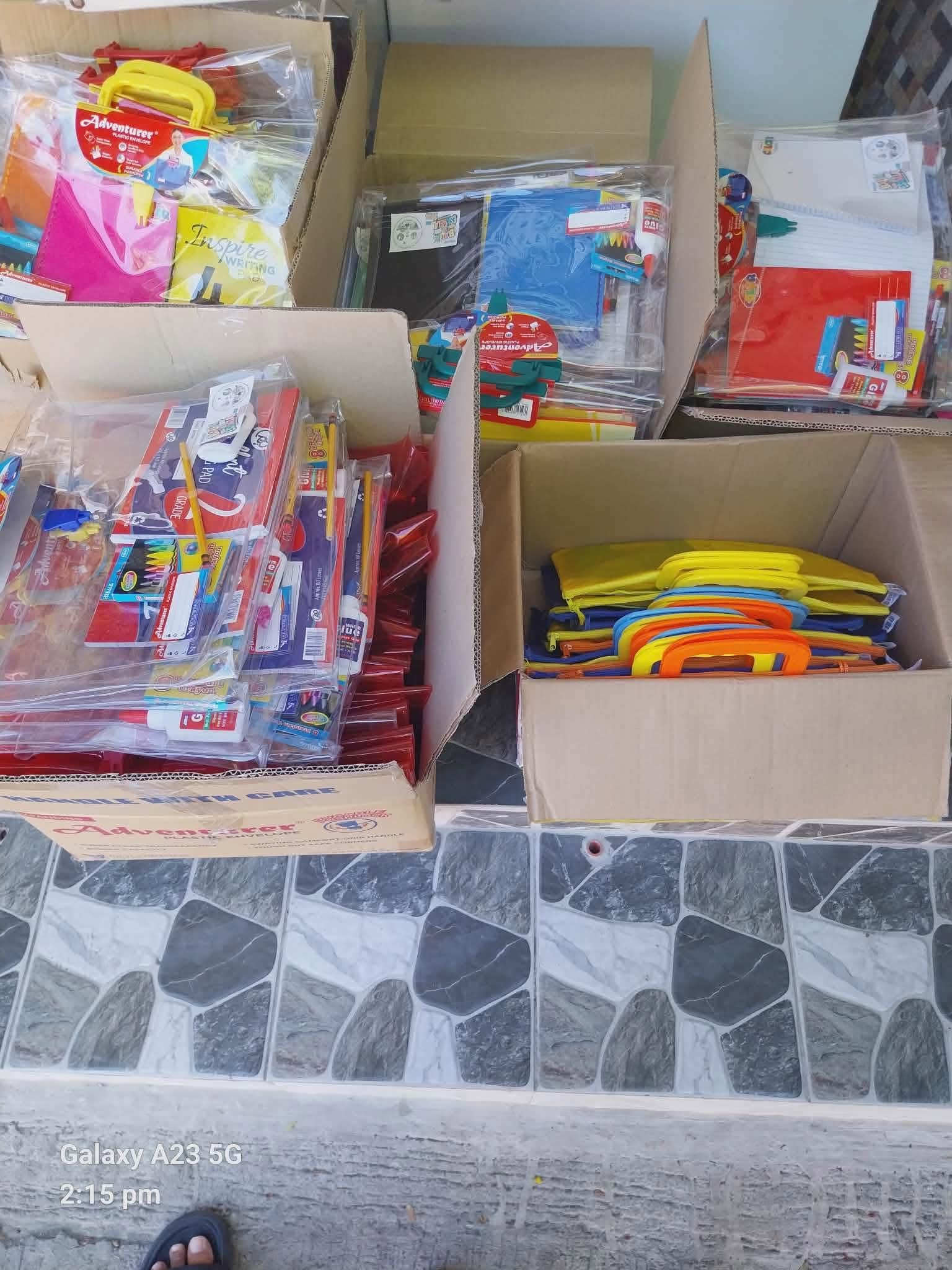 Giving of School Supplies to Elementary Students image 4