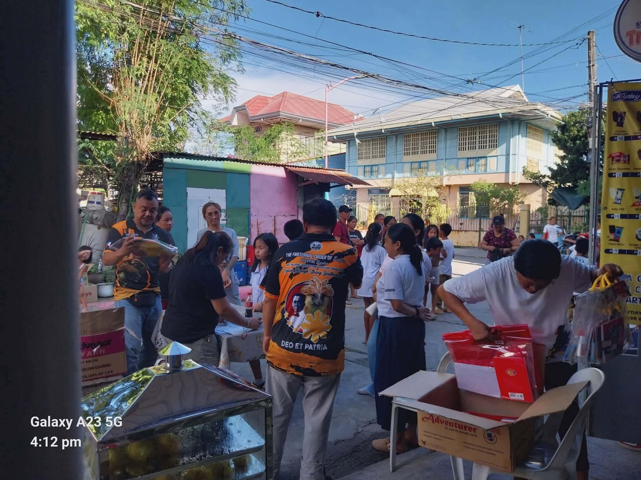 Giving of School Supplies to Elementary Students image 3