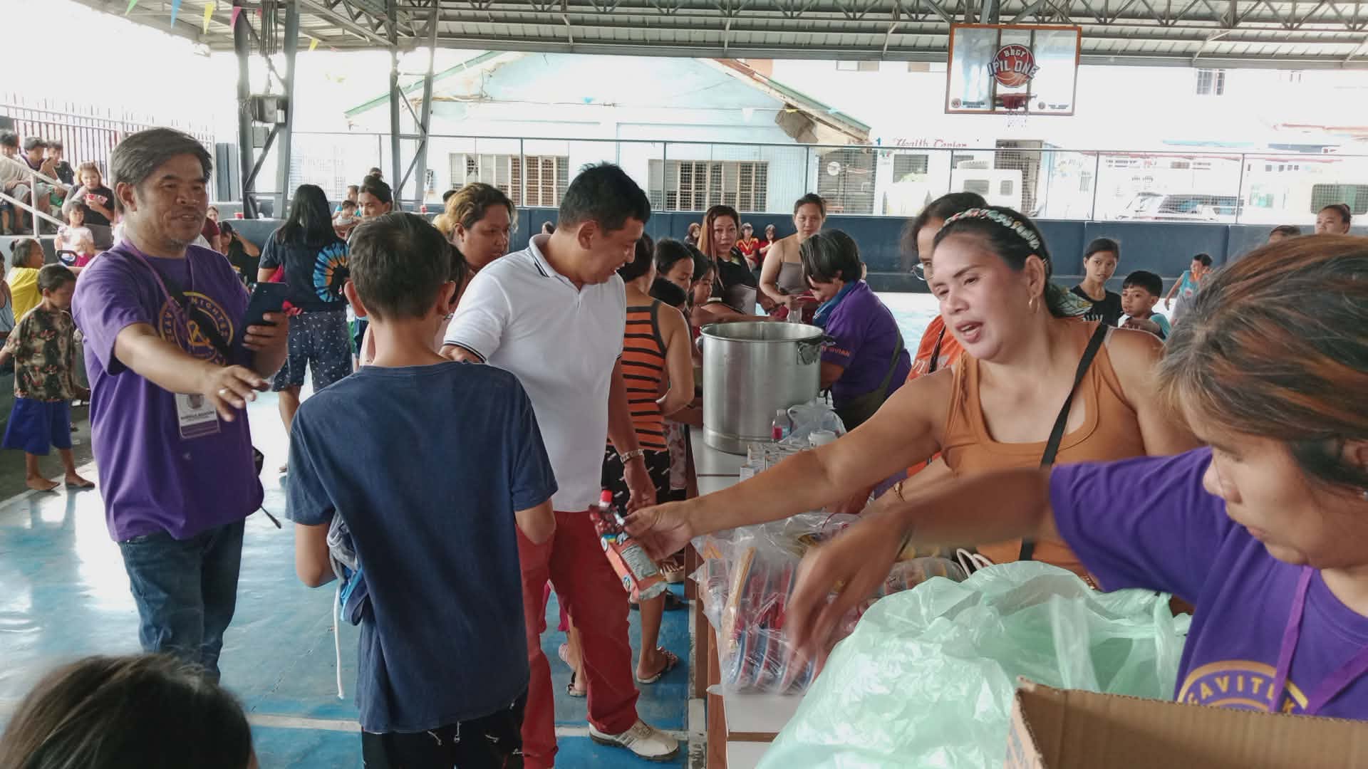 Feeding Program and Distribution of Cough Medicine image 3