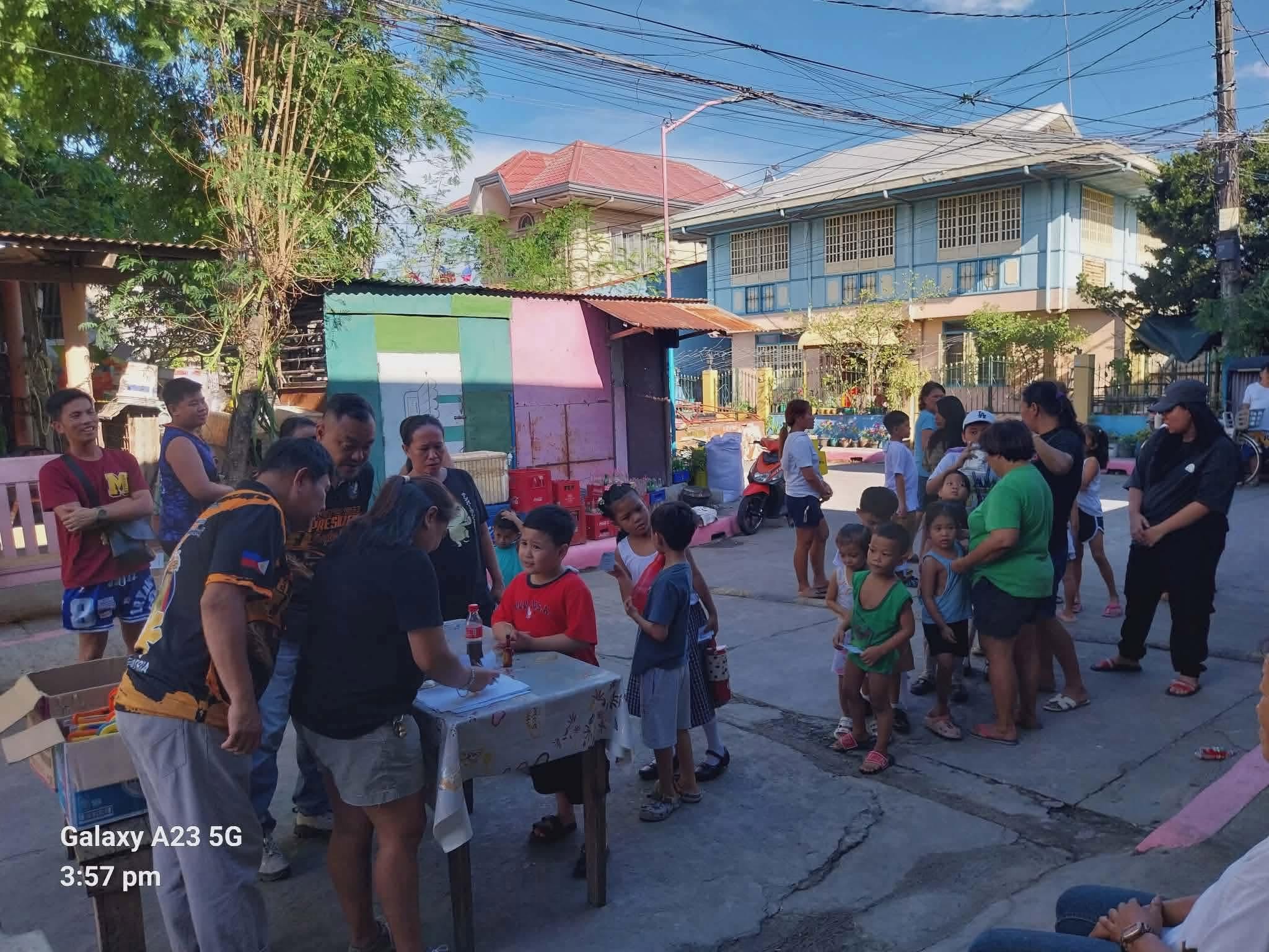 Giving of School Supplies to Elementary Students