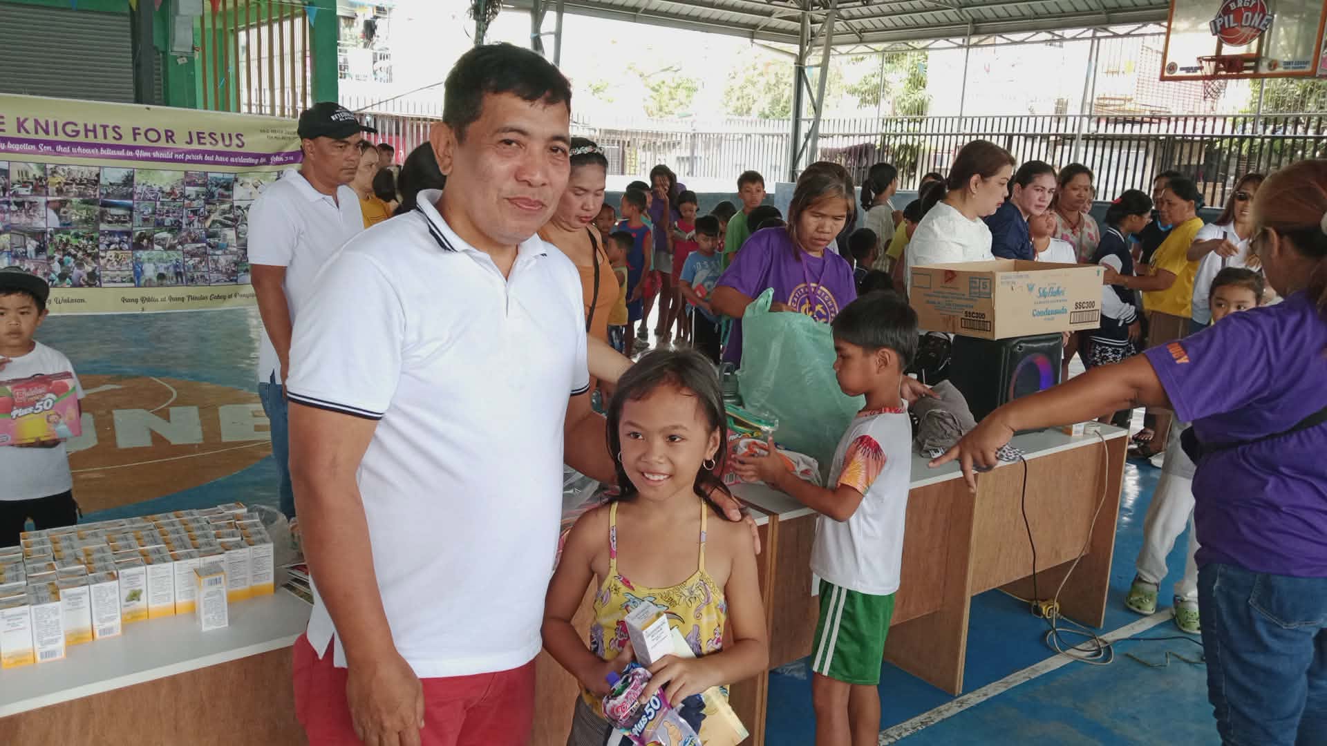 Feeding Program and Distribution of Cough Medicine image 4